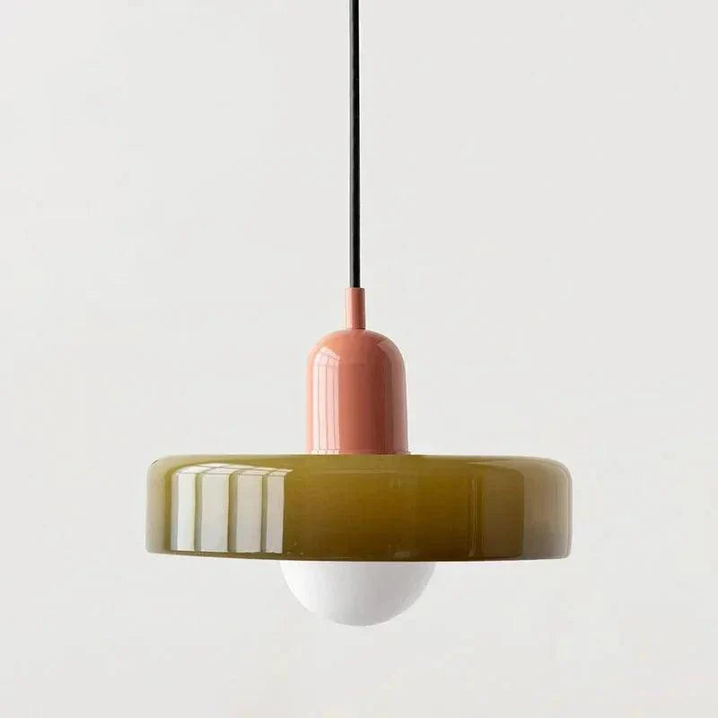 Glass Pendant Light Nordic – 12 Color Combos | Qonforta