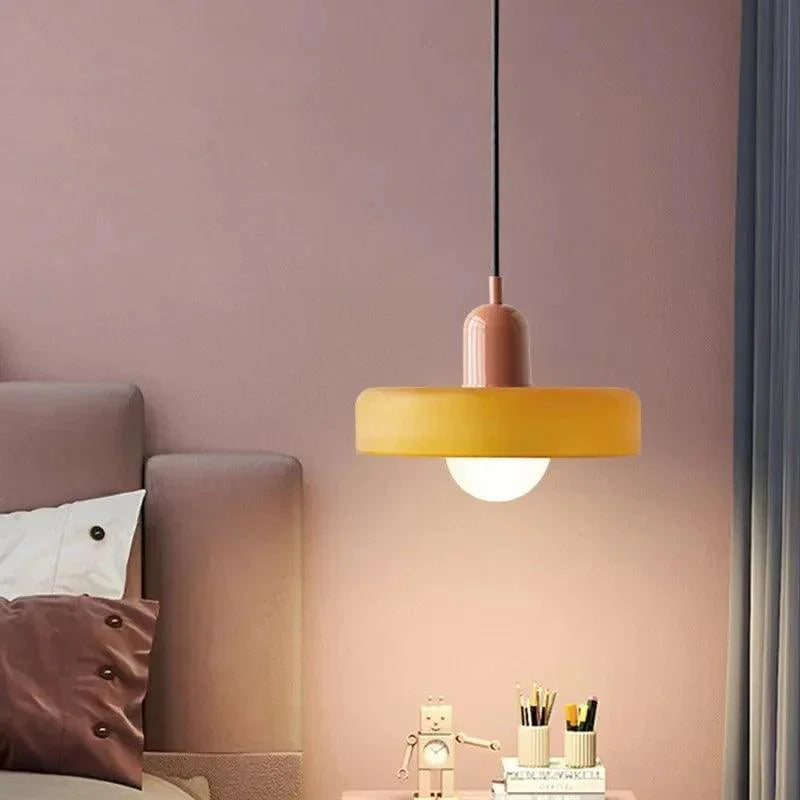 Glass Pendant Light Nordic – 12 Color Combos | Qonforta