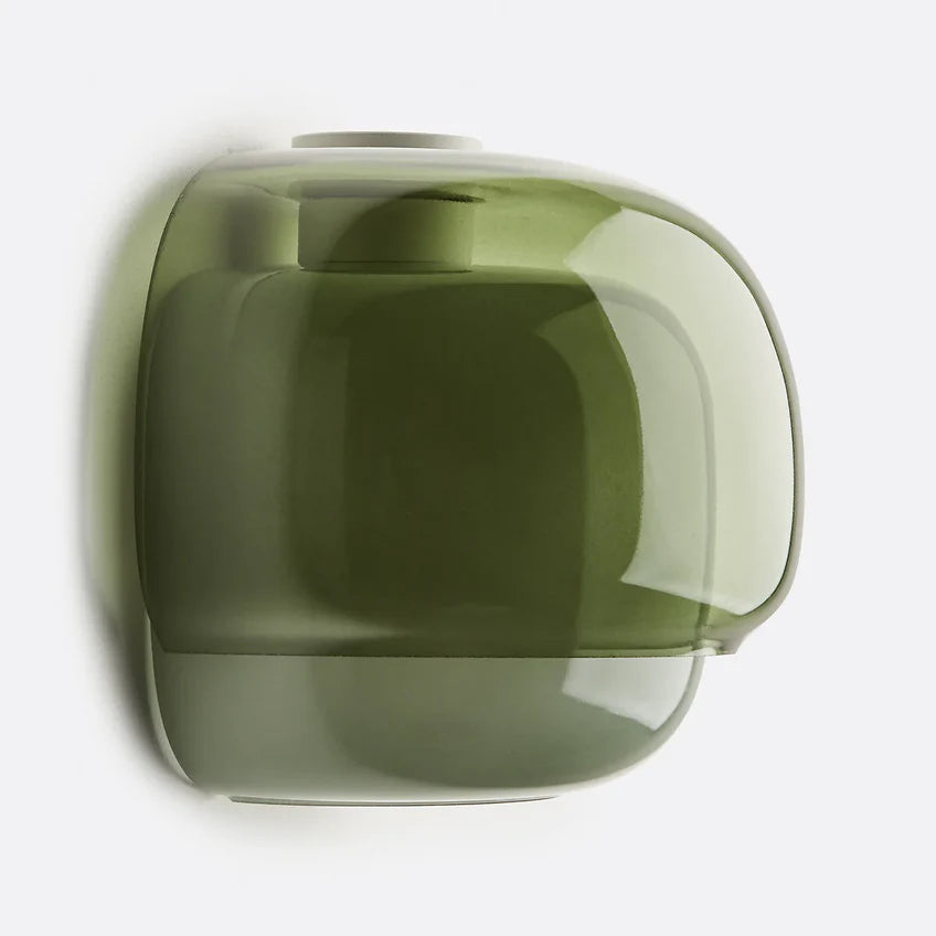 Sanae Colored Glass Wall Sconce | 7 Colors | Qonforta