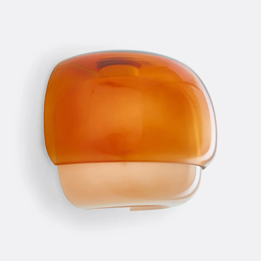 Sanae Colored Glass Wall Sconce | 7 Colors | Qonforta