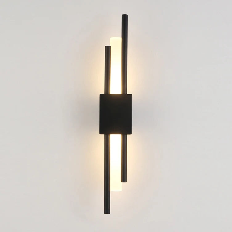 Modern Gold LED Wall Sconce | 3 Light Modes | Qonforta