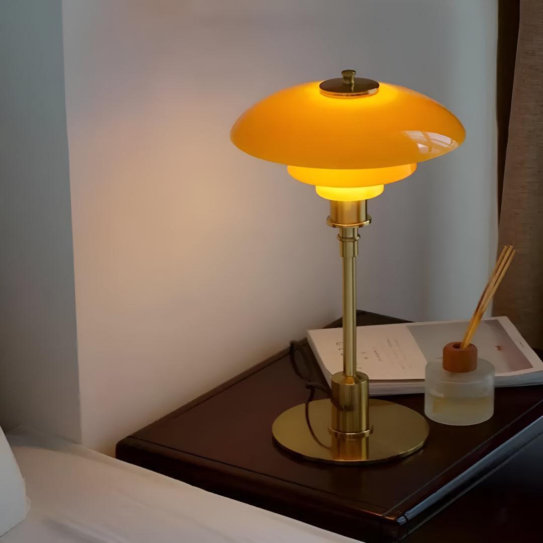 Mushroom Table Lamp | Scandinavian Modern | Qonforta