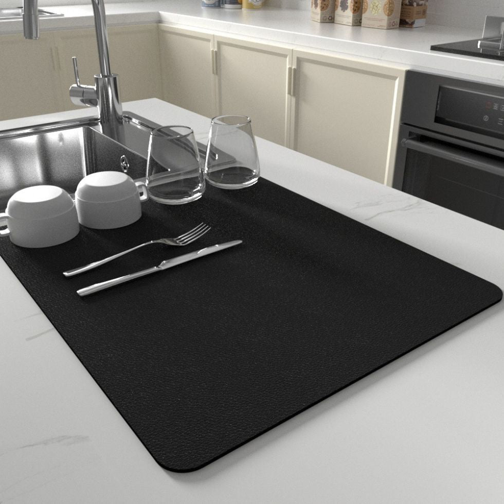 Silicone Dish Drying Mat | Heat-Resistant & Non-Slip | Qonforta