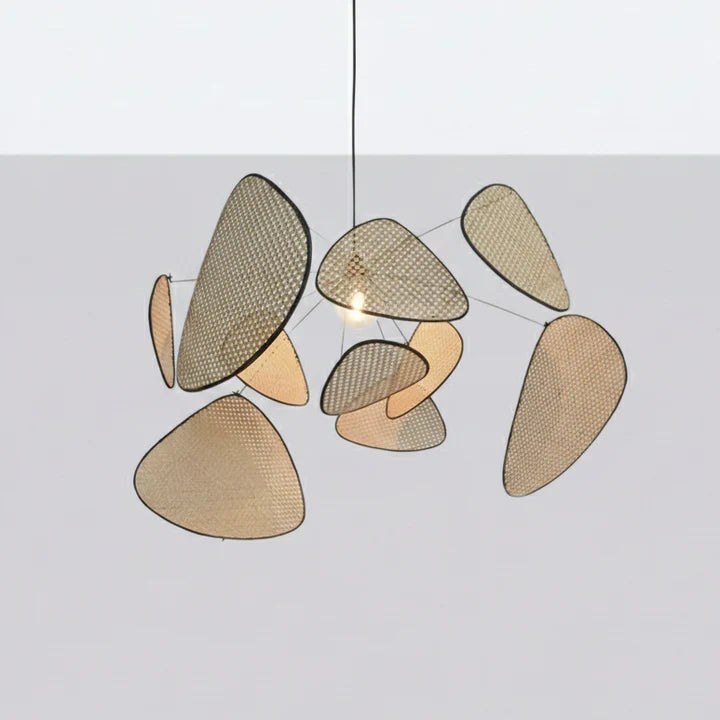 Rattan Pendant Light | 3 Sizes | Black | Qonforta