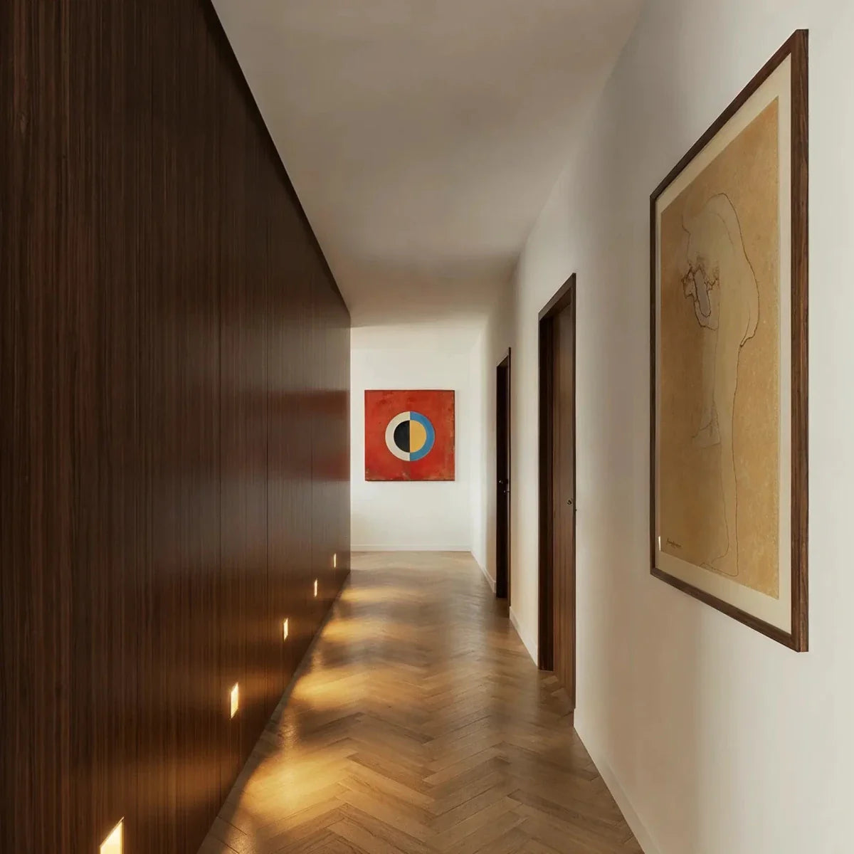 LED Stair Light Motion Sensor Recessed – 2 Shapes | Qonforta