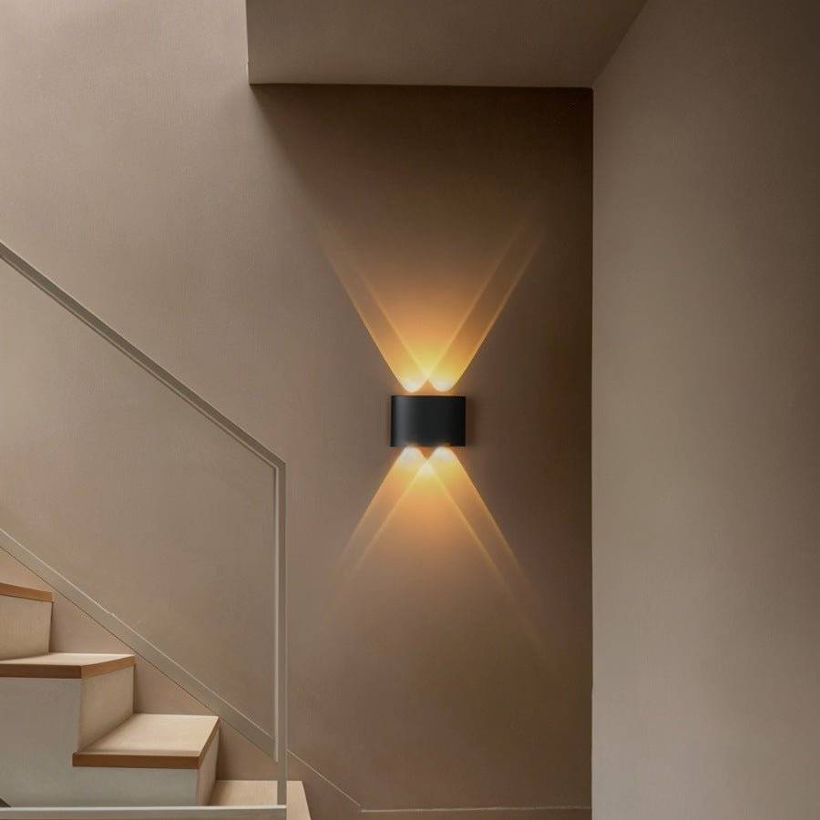 Aluminum LED Wall Sconce Waterproof – 6 Sizes | Qonforta