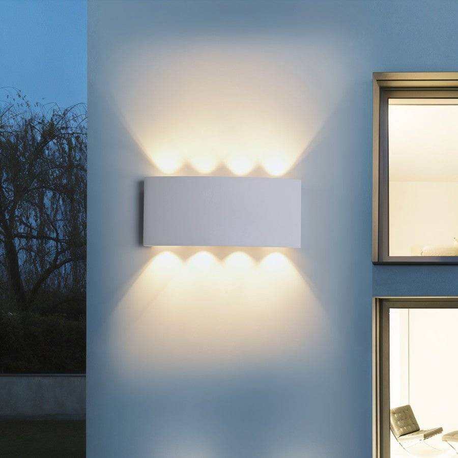 Aluminum LED Wall Sconce Waterproof – 6 Sizes | Qonforta