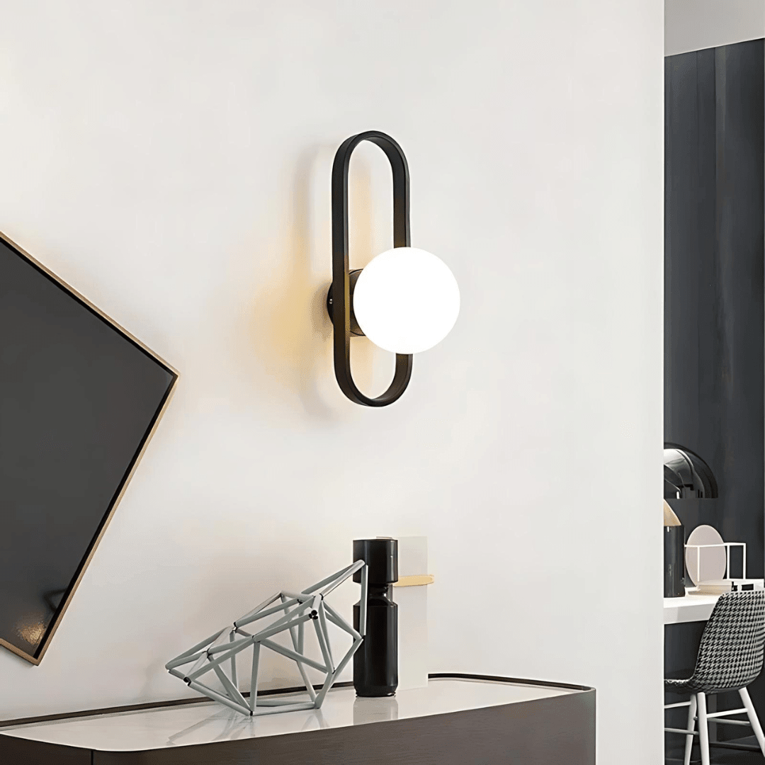 Iron LED Wall Sconce Up Down 12W – Gold & Black | Qonforta