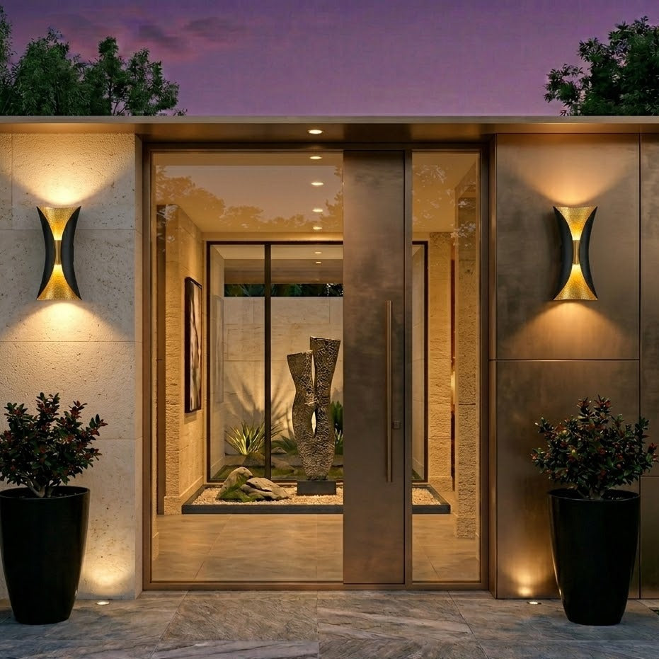 DuoLux — Modern Up & Down Outdoor Wall Light