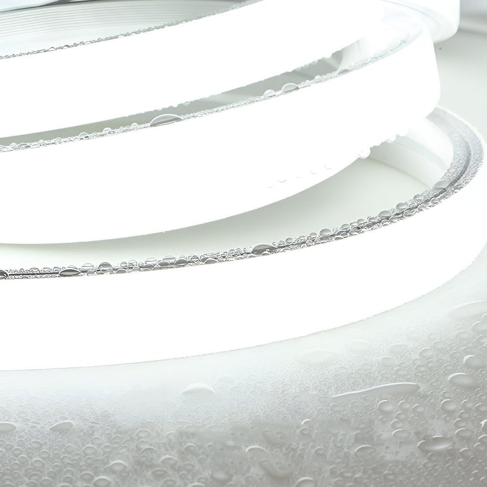 A silicone strip that takes the rain
