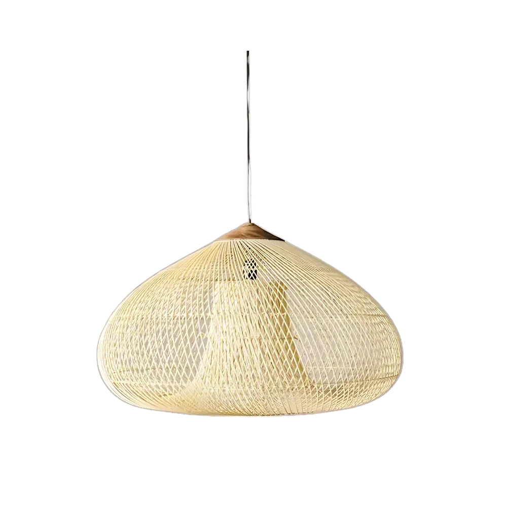 Nordic Rattan Pendant Light | 3 Colors | Qonforta
