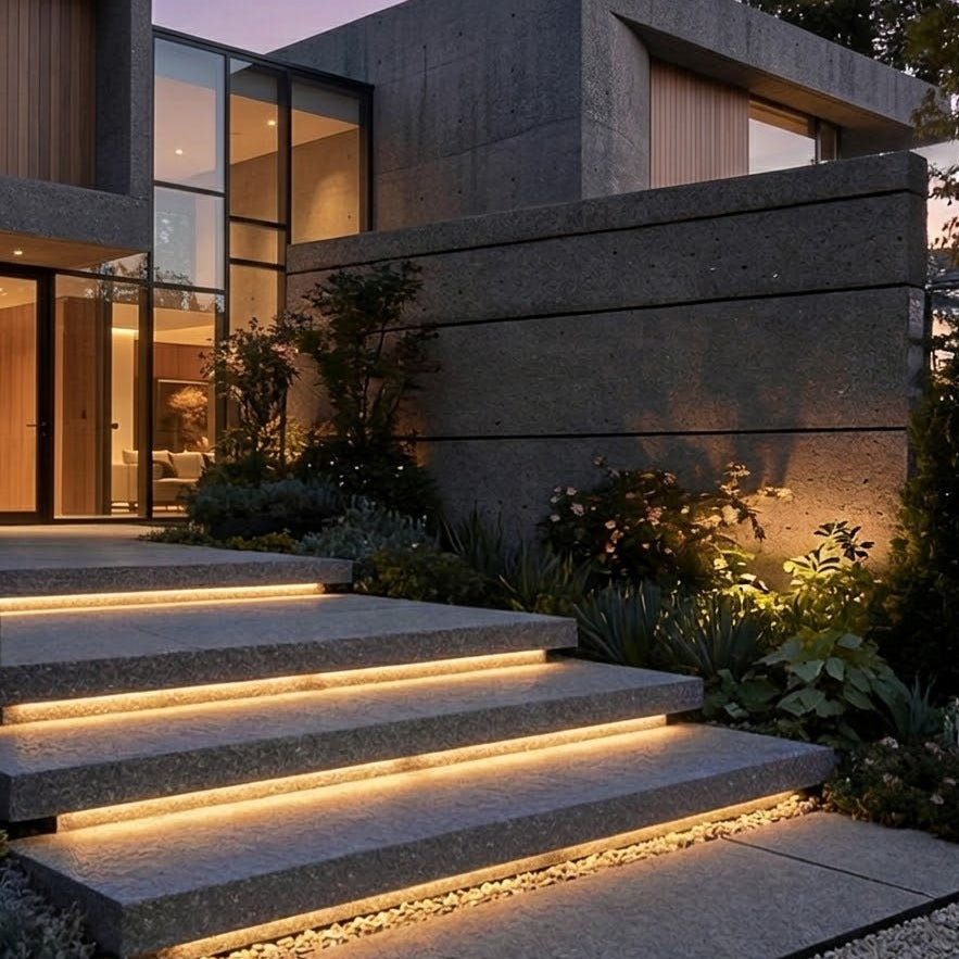 StepGlow — Outdoor Embedded LED Strip Light
