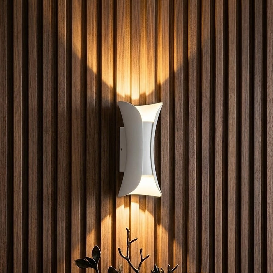 DuoLux — Modern Up & Down Outdoor Wall Light