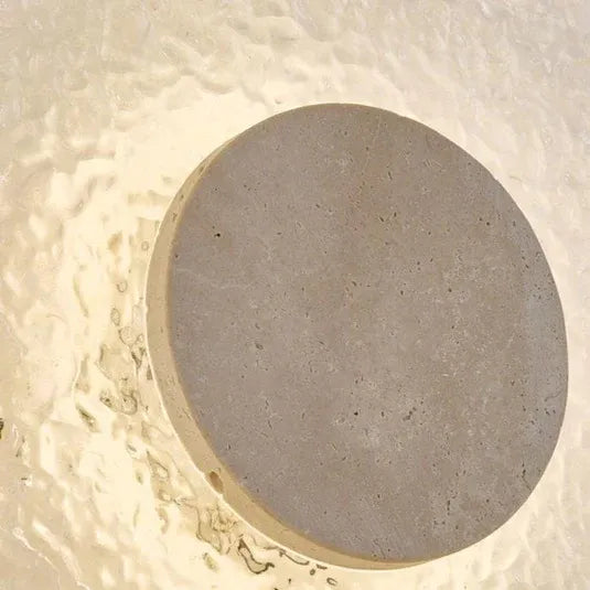 Travertine Acrylic Wall Light | Warm | Qonforta