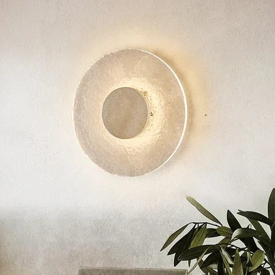 Travertine Acrylic Wall Light | Warm | Qonforta