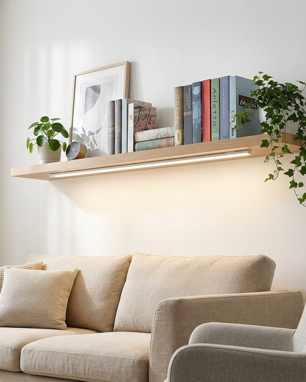 Motion Sensor Under Cabinet Light | USB Rechargeable, 3 Sizes | Qonforta