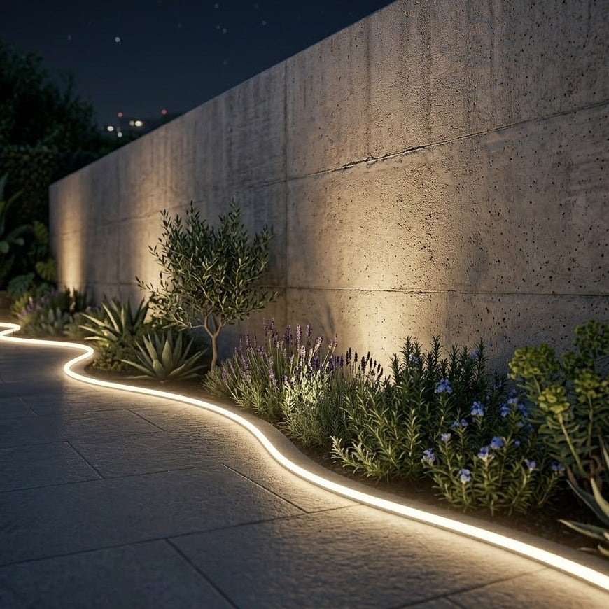 StepGlow — Outdoor Embedded LED Strip Light
