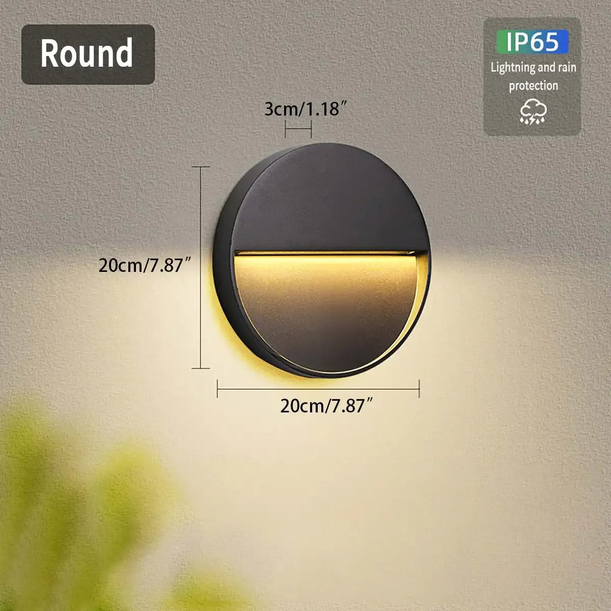 Qonforta AquaWall Waterproof Outdoor Wall Light