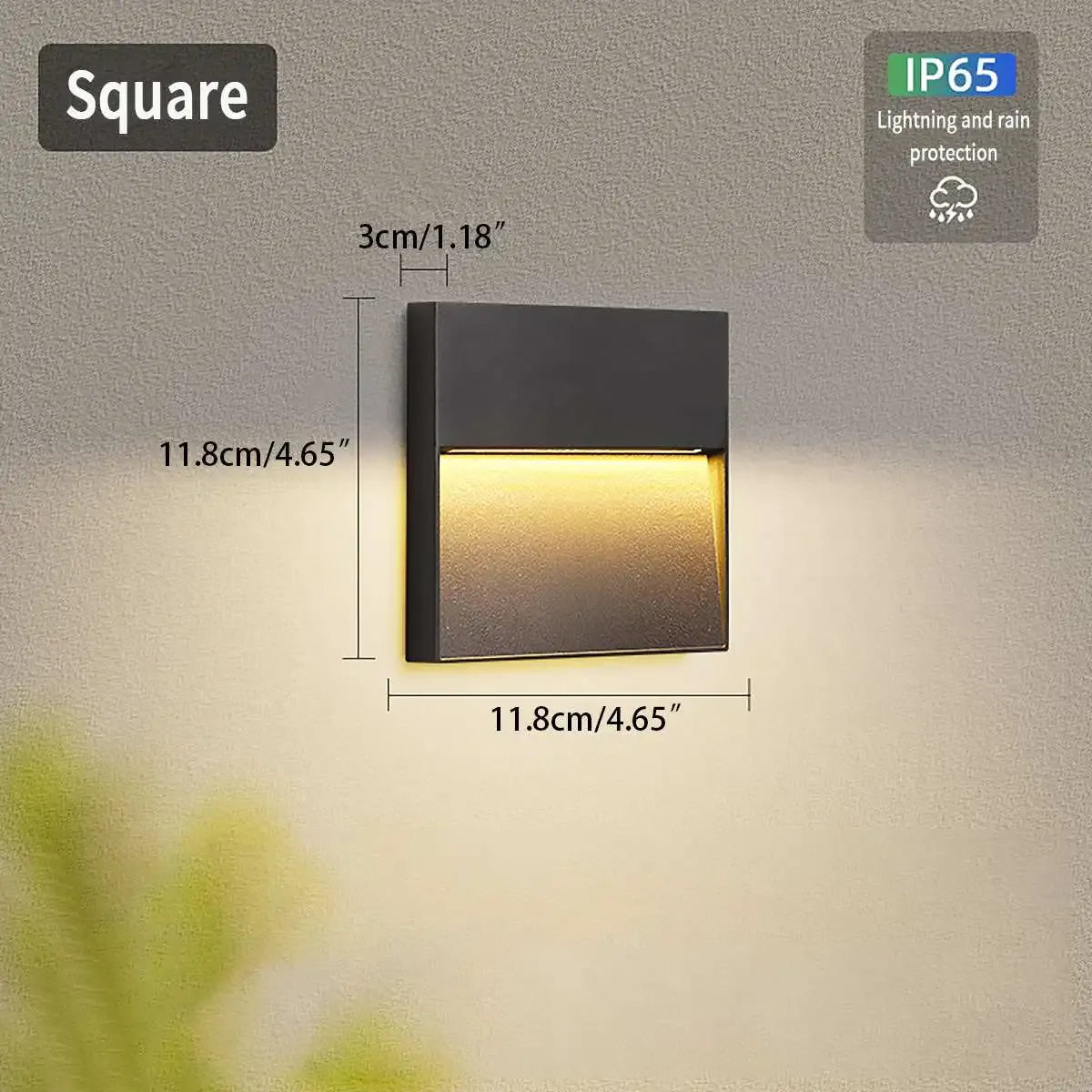 Qonforta AquaWall Waterproof Outdoor Wall Light