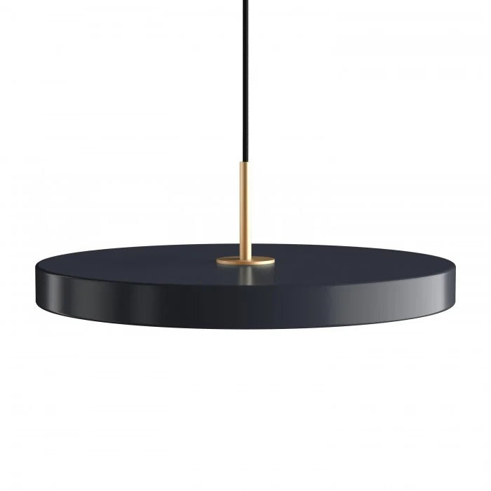 Dimmable Metal Disc LED Pendant Light | 6 Colors | Qonforta