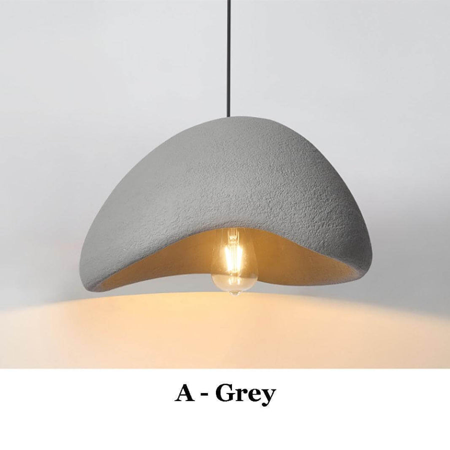 Ginza Wabi Sabi Pendant Light in 5 Sizes | Qonforta, Gray