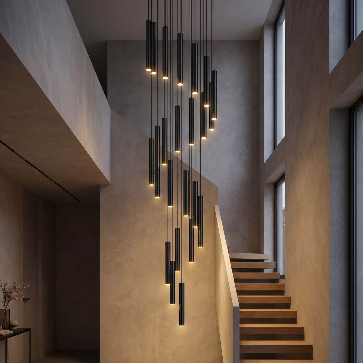 Flauto Slim Tube Pendant Light – 4 Lengths | Qonforta