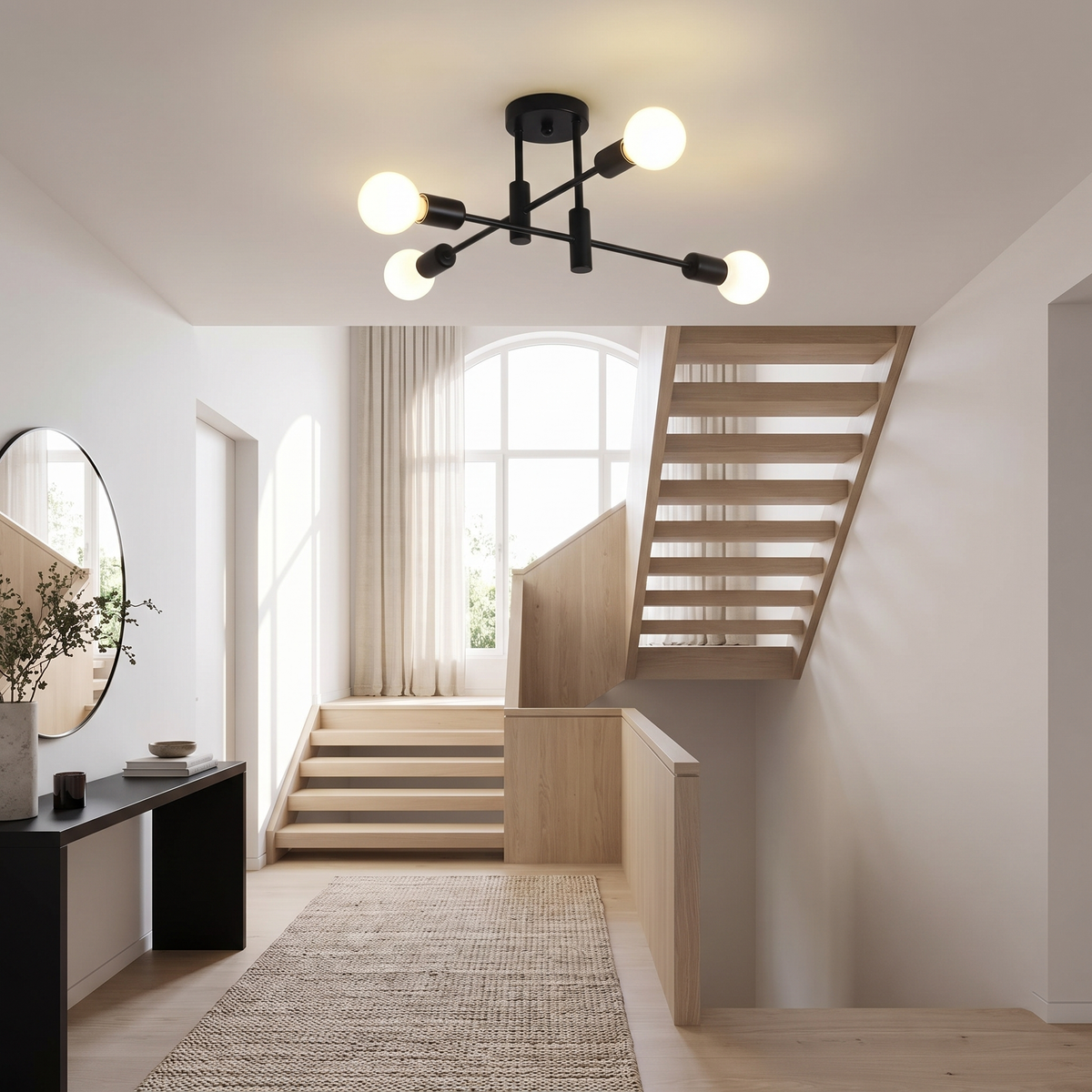 Ramo Stellare Sputnik Ceiling Light – 3 Sizes | Qonforta