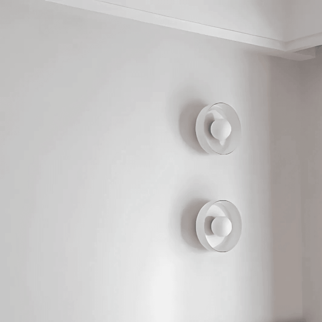 Glass Flush Mount Ceiling Light – 3 Colors, 2 Sizes | Qonforta