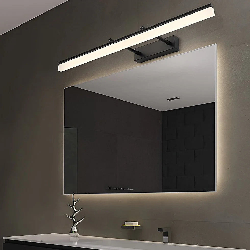 Stellar Extendable LED Vanity Light Bar | Black, Gold, Silver | Qonforta