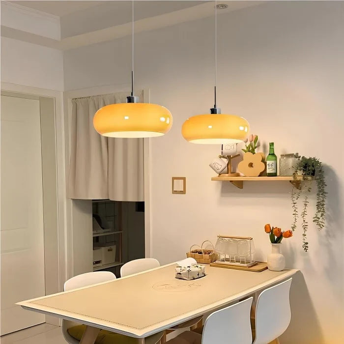 Opal Glass Pendant Light | 3 Colors | Qonforta