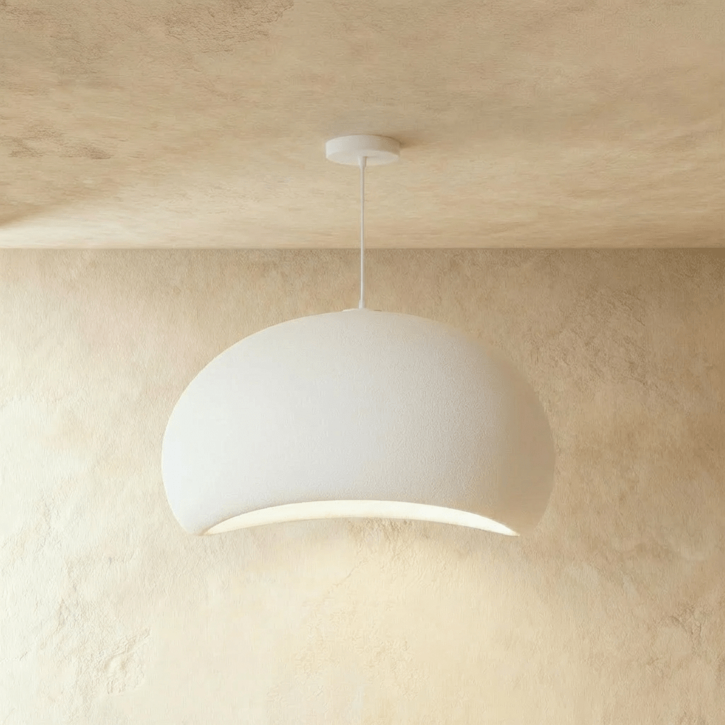 Sculpted Resin Cloud Pendant Light – Dimmable, 6 Sizes | Qonfortav