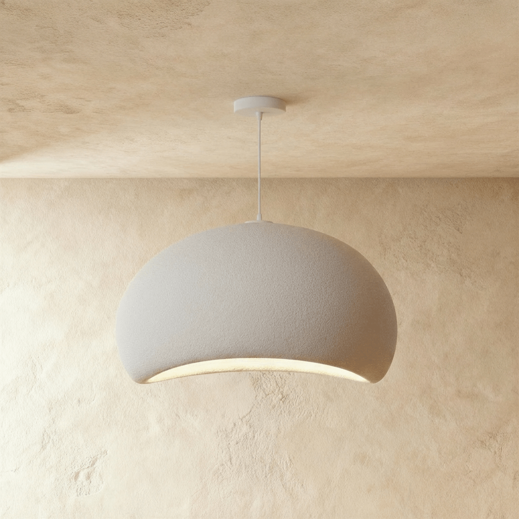 Sculpted Resin Cloud Pendant Light – Dimmable, 6 Sizes | Qonfortav