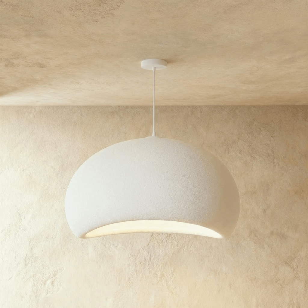 Sculpted Resin Cloud Pendant Light – Dimmable, 6 Sizes | Qonfortav