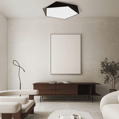 Skydor Geometric LED Ceiling Light in 6 Colors | Qonforta