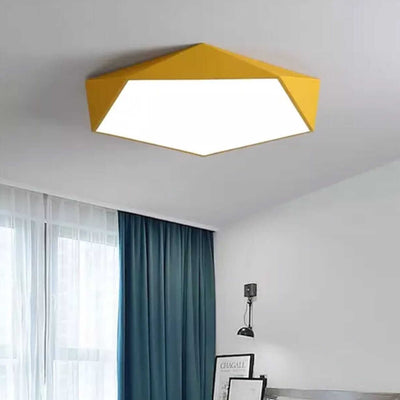 Skydor Geometric LED Ceiling Light in 6 Colors | Qonforta