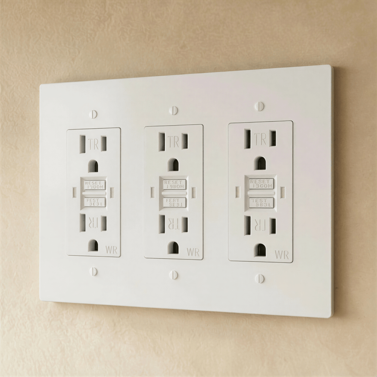 Solid Brass Wall Outlet USB-C GFCI – 7 Finishes | Qonforta