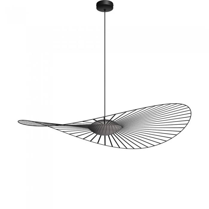 Wire Hat Pendant Light | 6 Sizes, Black & White | Qonforta